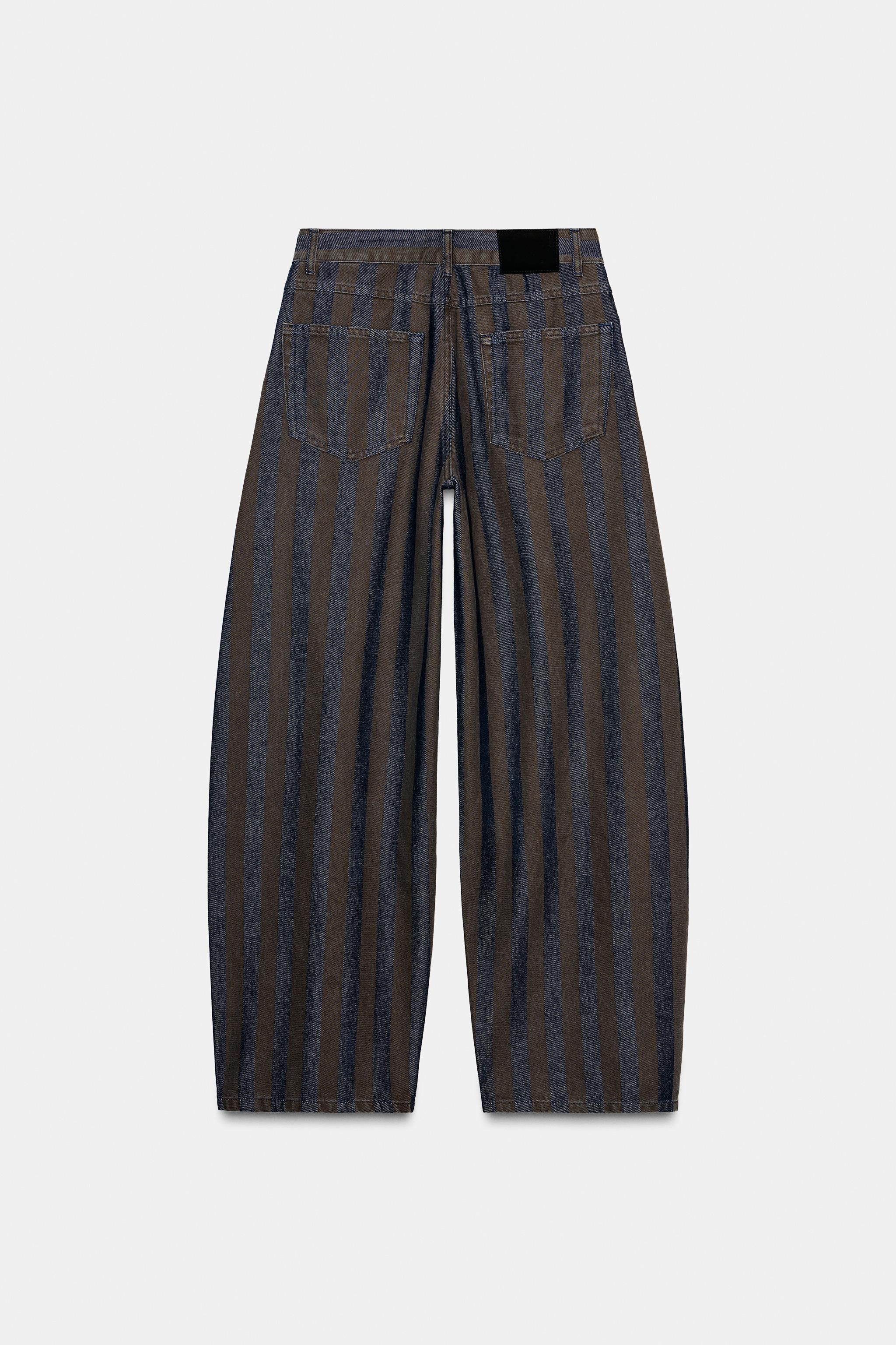 ZW COLLECTION MID-RISE BARREL LEG JEANS